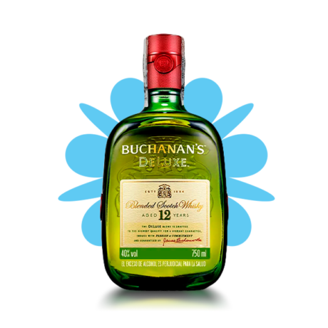 Whisky Buchanan's Deluxe 12 Años